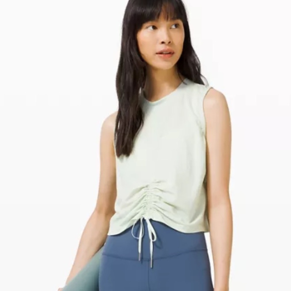 Lululemon Cinch Me Up Front Tank